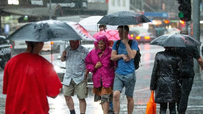 Parts of Victoria could get up to 50mm of rain tomorrow. Picture: Mark Stewart