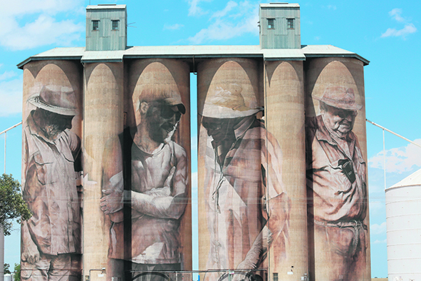 Lascelles Silo Art