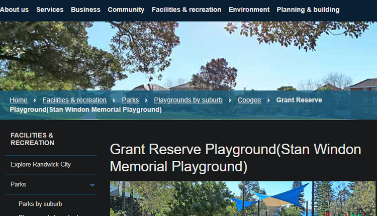 Grant Reserve Playground