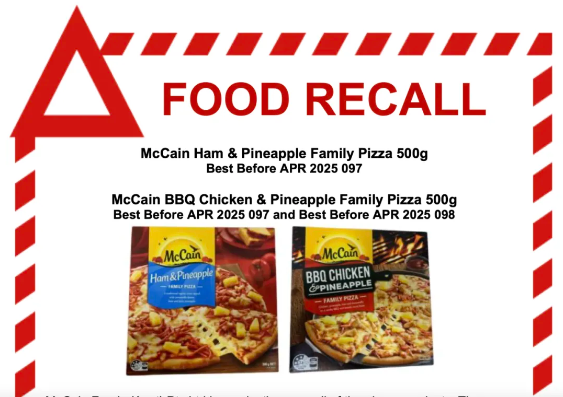 McCain Foods (Aust) Pty Ltd披薩